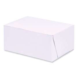 Bakery Boxes, Standard, 6 x 4.45 x 2.75, White, Paper, 250/Carton
