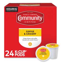 Community Coffee & Chicory K-Cups (24/Box)