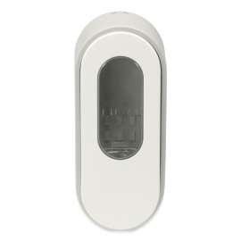 Versa Dispenser for Pouch Refills, 15 oz, 3.75 x 3.38 x 8.75, Light Gray/White, 6/Carton