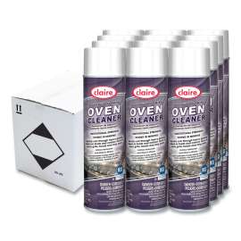 Heavy Duty Foaming Oven Cleaner, 20 oz Aerosol Spray, Dozen
