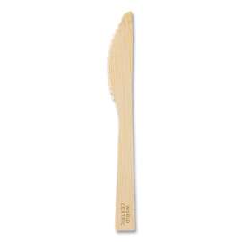 Bamboo Cutlery, Knife, 6.7", Natural, 2,000/Carton