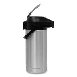 BUNN - Stainless Steel/Black 3.8 Liter Lever Action Coffee Airpot