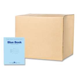 Examination Blue Book, Wide/Legal Rule, Blue Cover, (4) 8.5 x 11 Sheets, 600/Carton, Ships in 4-6 Business Days