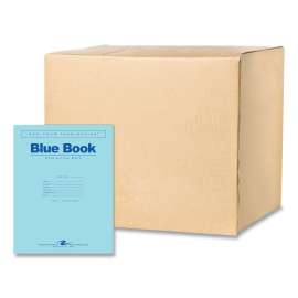 Examination Blue Books, Wide/Legal Rule, Blue Cover, (8) 11 x 8.5 Sheets, 500/Carton, Ships in 4-6 Business Days