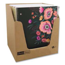 Studio Series Notebook, 1-Subject, College Rule, Assorted Cover Set 3, (70) 11 x 9 Sheets, 24/Carton