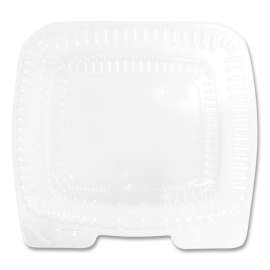 Handi-Lock Single Compartment Food Container, 5.63 w x 3.25 d, Clear, Plastic, 500/Carton