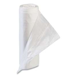 High-Density Commercial Can Liners Value Pack, 55 gal, 11 microns, 36" x 58", Clear, 25 Bags/Roll, 8 Rolls/Carton