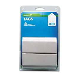 Refill Tags, 1.25 x 1.5, White, 1,000/Pack