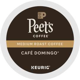 Peet's Coffee K-Cup Cafe Domingo Coffee, Medium
