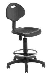NPS - 6700 Series Black Plastic 22" to 32" Adjustable Task Chair