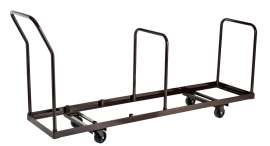 NPS - Powder-Coated Steel 35 Folding Chair Vertical Storage Dolly