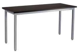 NPS - Steel Series Gray 48"L x 24"W x 36"H Science Table with Chemical Resistant Top