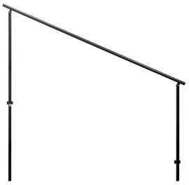 NPS - Black Steel Side Guard Rails for 4-Level Choral Risers