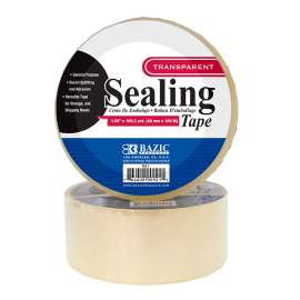 Clear Packaging Tape, 1.88" x 109.3 Yards, 1 Roll