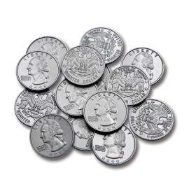 Play Coins - Quarters - Set of 100