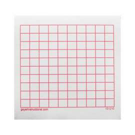 Graphing 3M Post-it Notes,10 x 10 Grid, 4 Pads