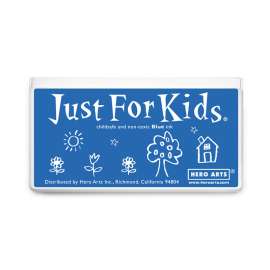 Jumbo Just for Kids Stamp Pad, Blue