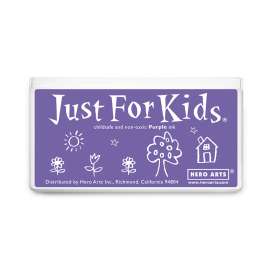 Jumbo Just for Kids Stamp Pad, Purple