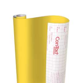 Creative Covering Adhesive Covering, Yellow, 18" x 16 ft
