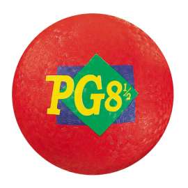 Playground Ball, 8 1/2" Diameter, Red