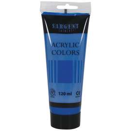 Acrylic Paint Tube, 120 ml, Dark Ultramarine Blue