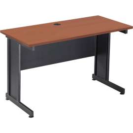 Interion Traditional Office Desk, 36"W x 24"D x 30"H, Cherry