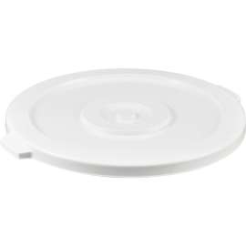 Global Industrial Plastic Trash Can Lid - 44 Gallon White