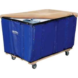 Global Industrial Replacement Liner For 16 Bushel Vinyl Basket Bulk Truck, Blue