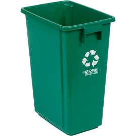 Global Industrial Recycling Can, 15 Gallon, Green