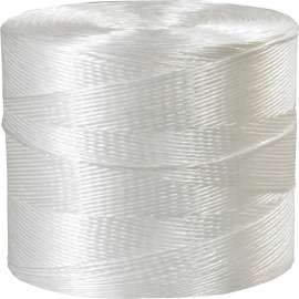 Global Industrial Polypropylene Tying Twine, 1 Ply, 10500'L, 110 Lbs., White