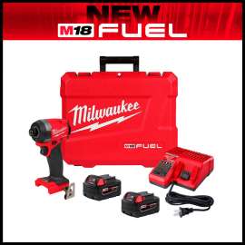 Milwaukee 2953-22 M18 FUEL&#8482 1/4" Hex Impact Driver Kit