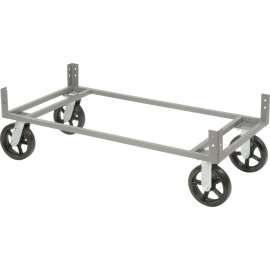 Global Industrial Dolly Base Without Casters, 48"W x 24"D, Gray