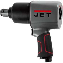 JET JAT-108 Pistol Grip Aluminum Air Impact Wrench, 1" Drive Size, 1500 Max Torque