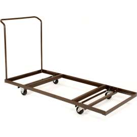 Interion Table Cart For Rectangular Folding Tables Holds 12 - up 72"
