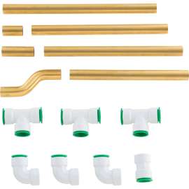 Global Industrial Replacement Water Drain Line Kit For 761221 Outdoor Drinking Fountains