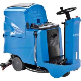 Global Industrial Auto Ride-On Floor Scrubber, 22" Cleaning Path