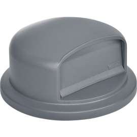 Global Industrial Plastic Trash Can Dome Lid - 32 Gallon Gray
