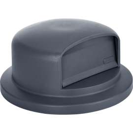 Global Industrial Plastic Trash Can Dome Lid - 44 Gallon Gray
