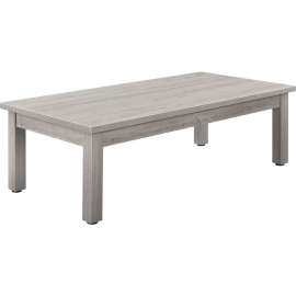 Interion Wood Coffee Table - 48" x 24" - Gray