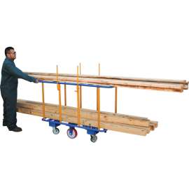 Horizontal Lumber Cart PANEL-H 2000 Lb. Capacity