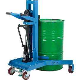 Global Industrial Hydraulic Drum Lifter & Transporter, 1100 Lb. Capacity