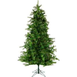 Christmas Time Artificial Christmas Tree - 6.5 Ft. Colorado Pine - Clear LED Lights