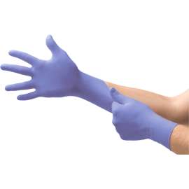 Ansell MICROFLEX Supreno SE SU-690 Nitrile Gloves, Powder-Free, Beaded, Size S, 100/Pack