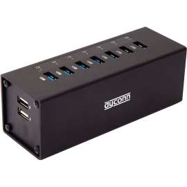 Dyconn HUBC7B 9-Port USB 3.0 Power Hub with Charging Port