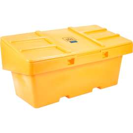 Global Industrial Lockable Outdoor Storage Container, 72"Lx36"Wx36"H, 36 Cu. Ft., Yellow