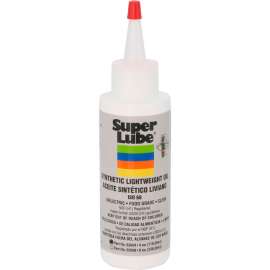 Super Lube Oil W/O PTFE Low Viscosity, Lt. Wgt., 4 oz. Bottle - 52004