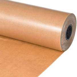 Global Industrial Waxed Paper, 12"W x 1500'L, Kraft, 1 Roll