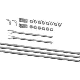Buyers Universal Aluminum Tarp Arm Kit, 4-Spring - 3016666