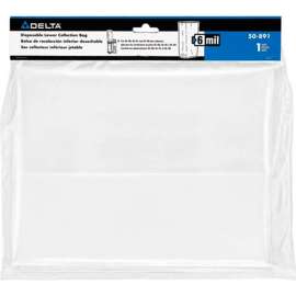 Delta 50-891 6 Mil Lower Collection Replacement Bag For 50-786 & 50-760 Dust Collectors