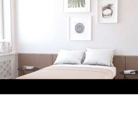 Flash Furniture Metal Platform Bed Frame with Steel Slat Support, 14" H, Full Size